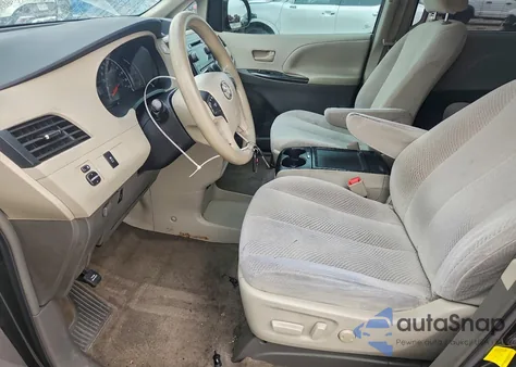 2012 Toyota Sienna Le из США, поврежденный, VIN 5TDKK3DC9CS227116